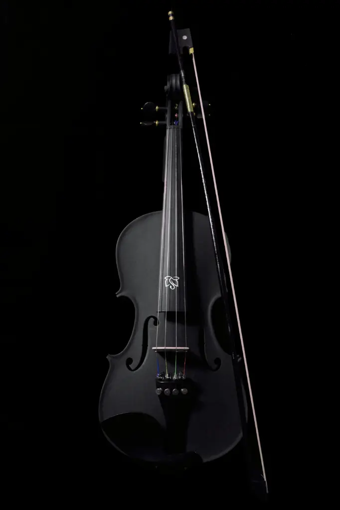 Acoustic Violin VL3c 4/4 Matt Black 